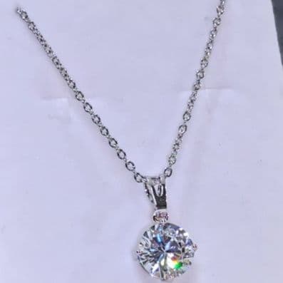 シルバー ネックレス シルバー ネックレス 一粒石の輝き ペンダント