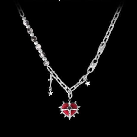 シルバー ネックレス シルバー ネックレス 荊棘の心 ペンダントネックレス