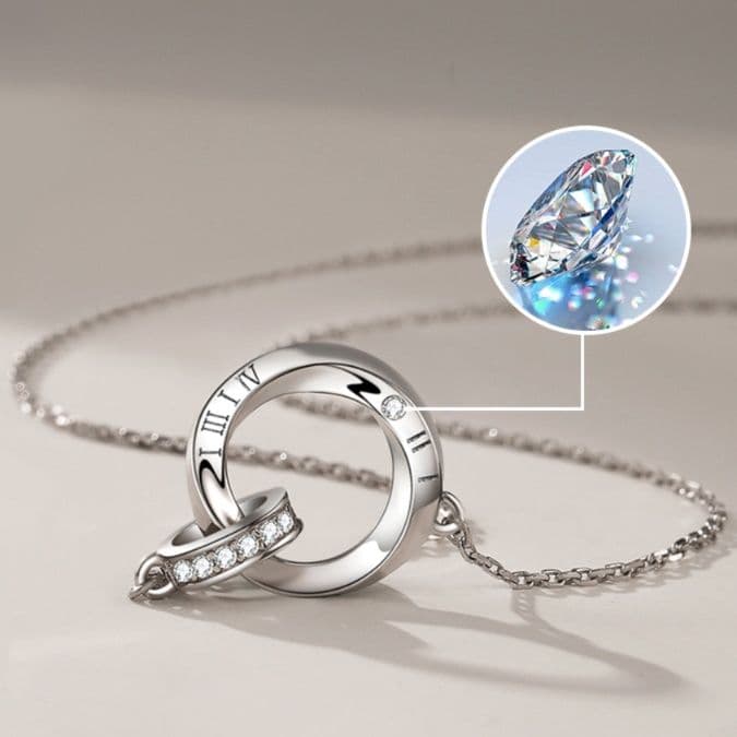 シルバー ネックレス シルバー ネックレス 永遠の絆 ペンダント ペア