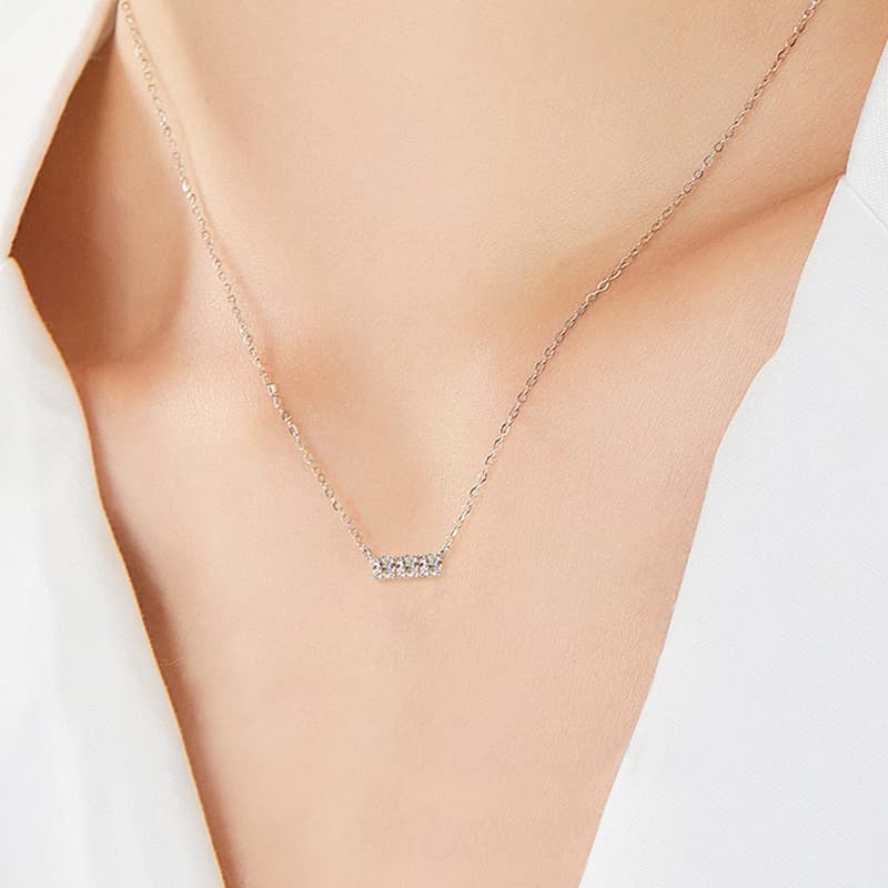 シルバー ネックレス シルバー ネックレス 輝きの小径 ペンダント
