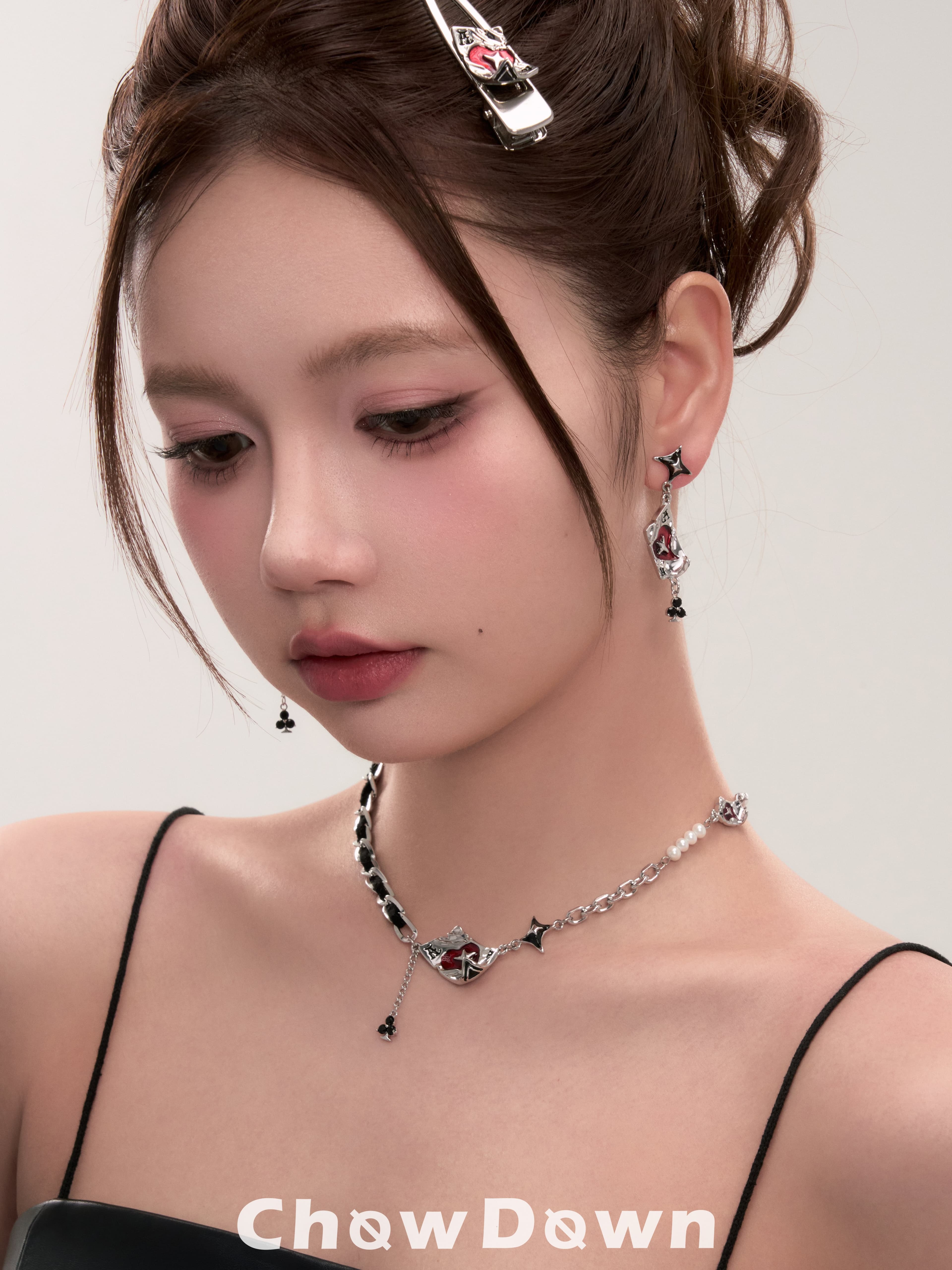 シルバー ネックレス シルバー ネックレス 紋章の煌めき チョーカー